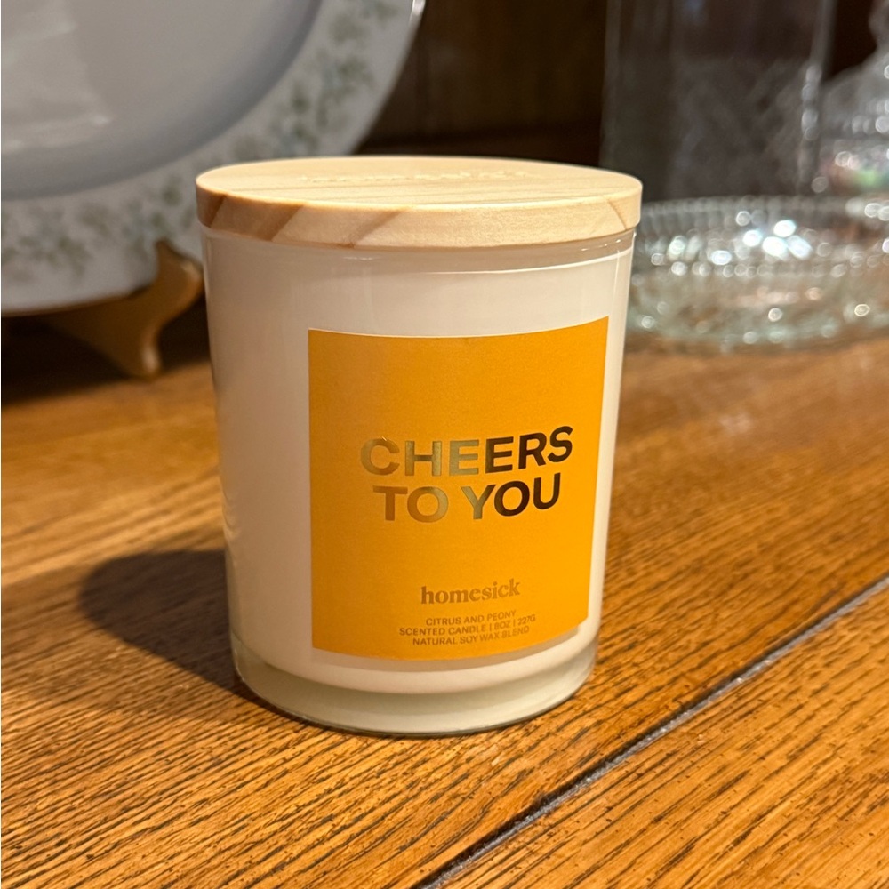 Homesick “Cheers To You” Candle